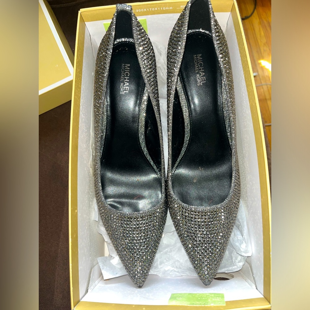 Michael Kors Rhinestone Pump Heel